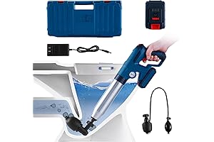Electric Toilet Plunger, Heavy-Duty Clog Remover