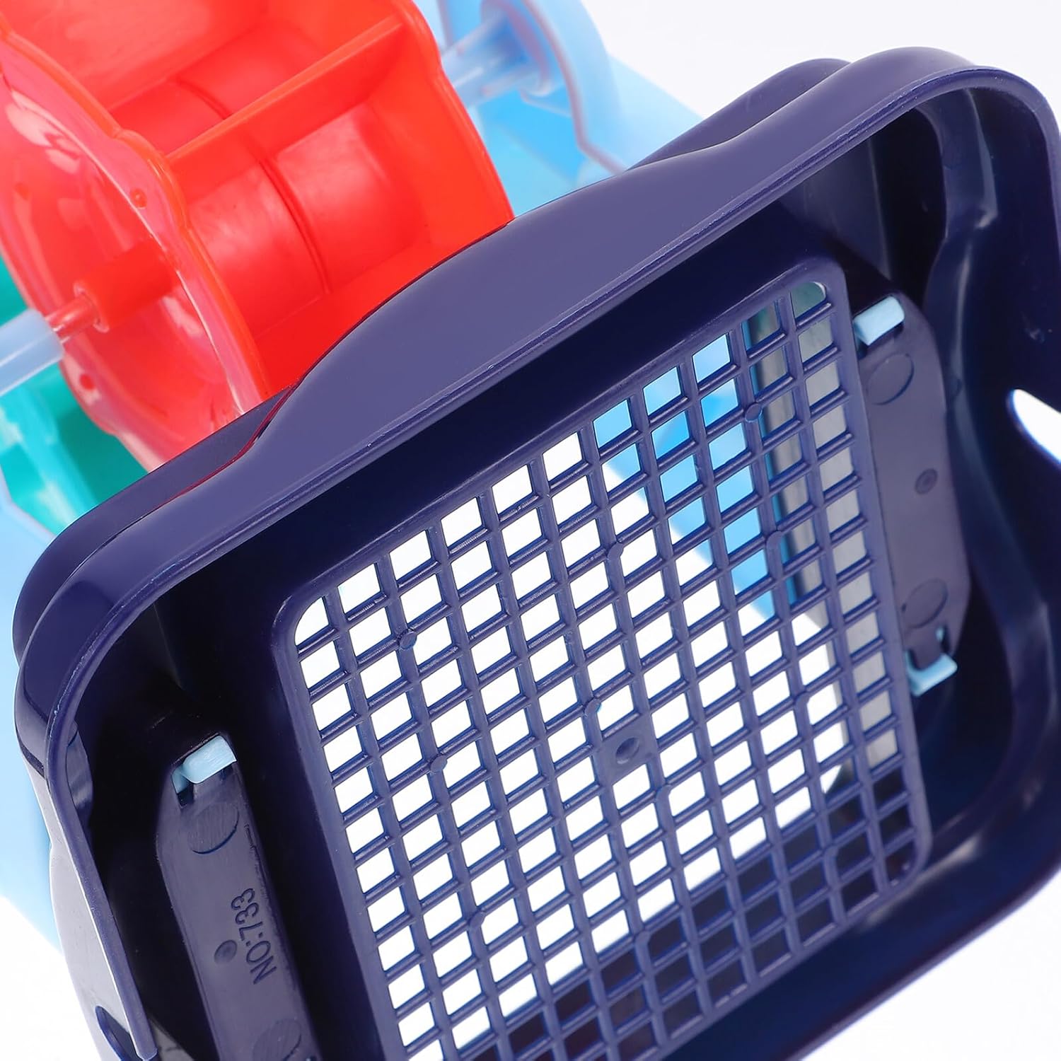 SUPVOX 5pcs Blue Interactive Sand Trolley with Hourglass Shovel Rake Bucket for Outdoor Beach Play Promotes Creativity and Social Skills