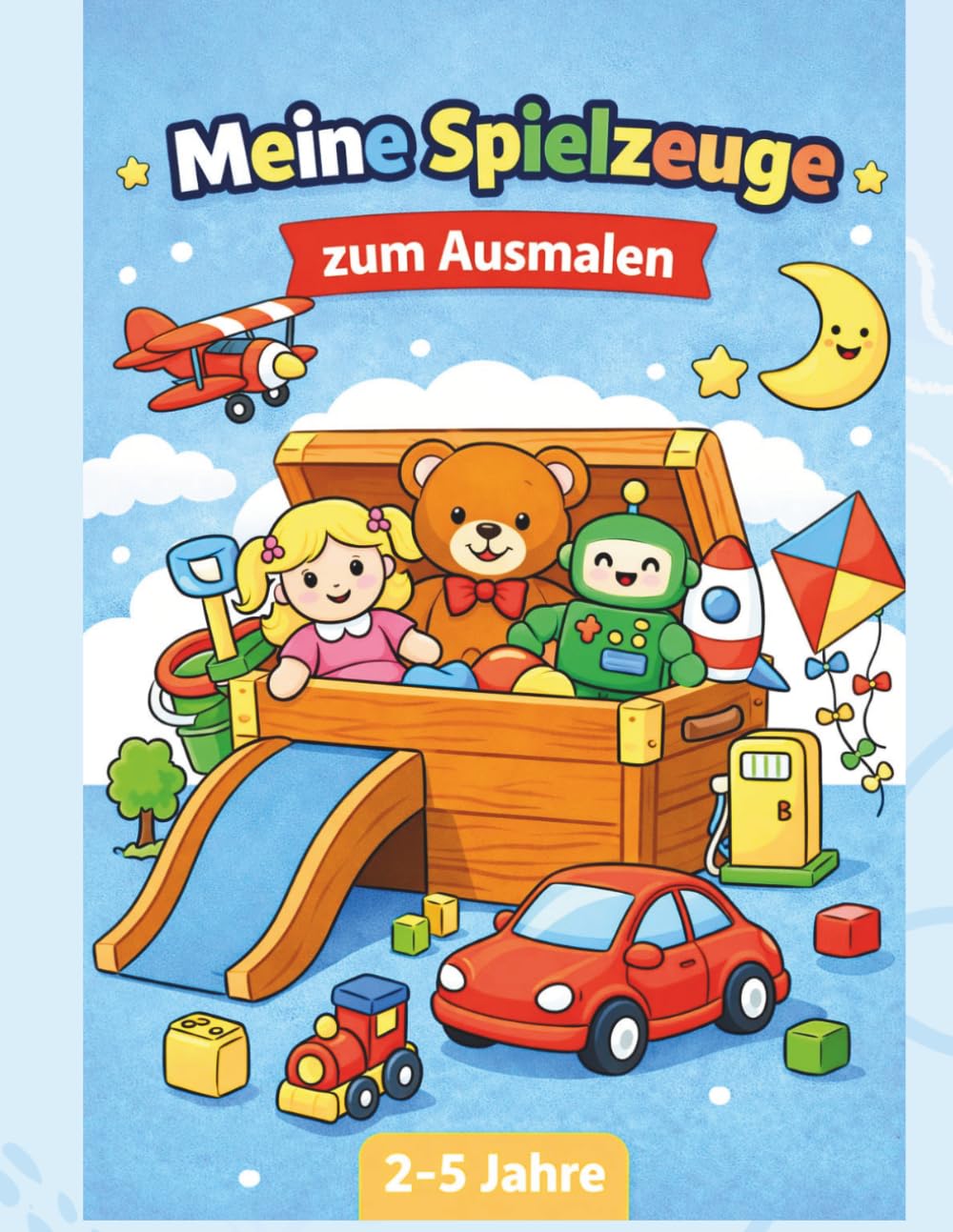 Meine Spielzeuge zum Ausmalen