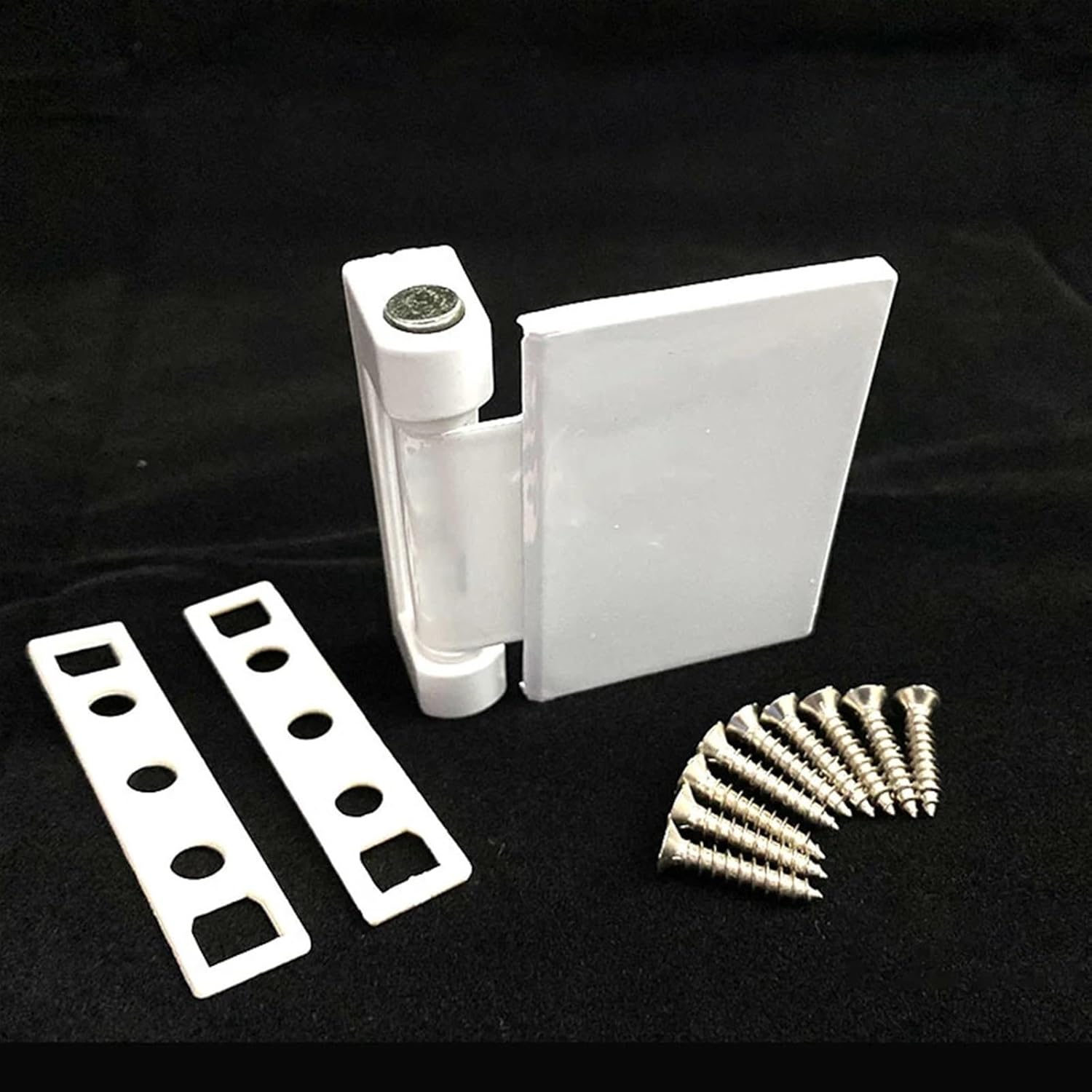 Door Flag Hinge Plastic Steel Doors Casement Left Right Door Hinges Aluminum Alloy Inner and Outer Flat Hinge Hardware