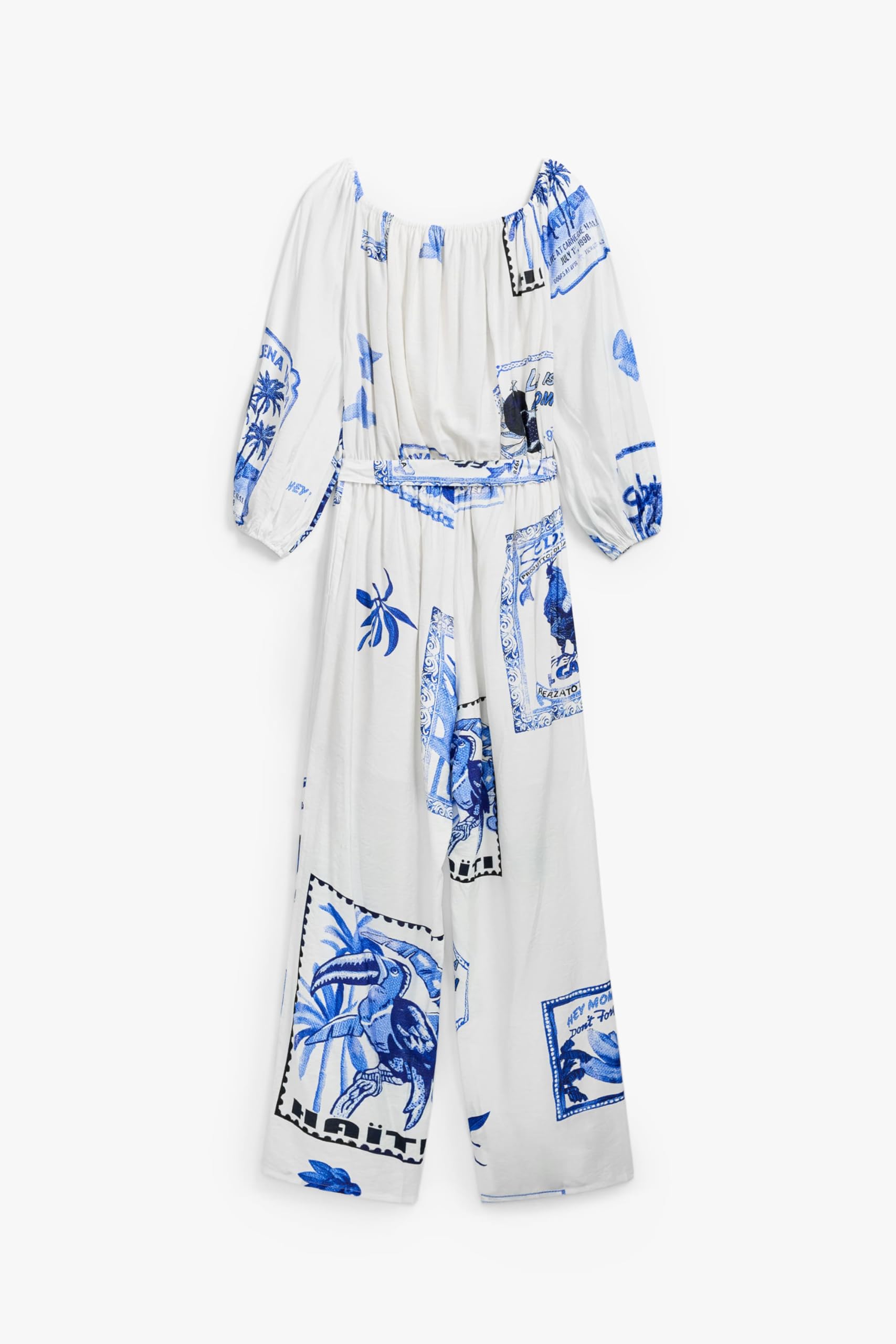 Desigual Dżinsy Jumpsuit_Tamiza damskie, biała, M