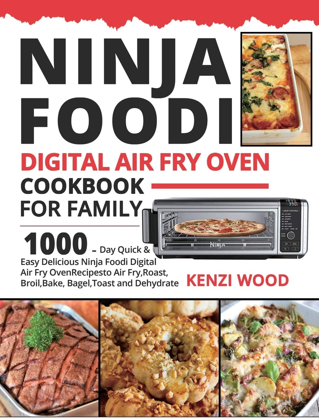Buy Ninja Foodi Digital Air Fry Oven Cookbook for Family 1000Day