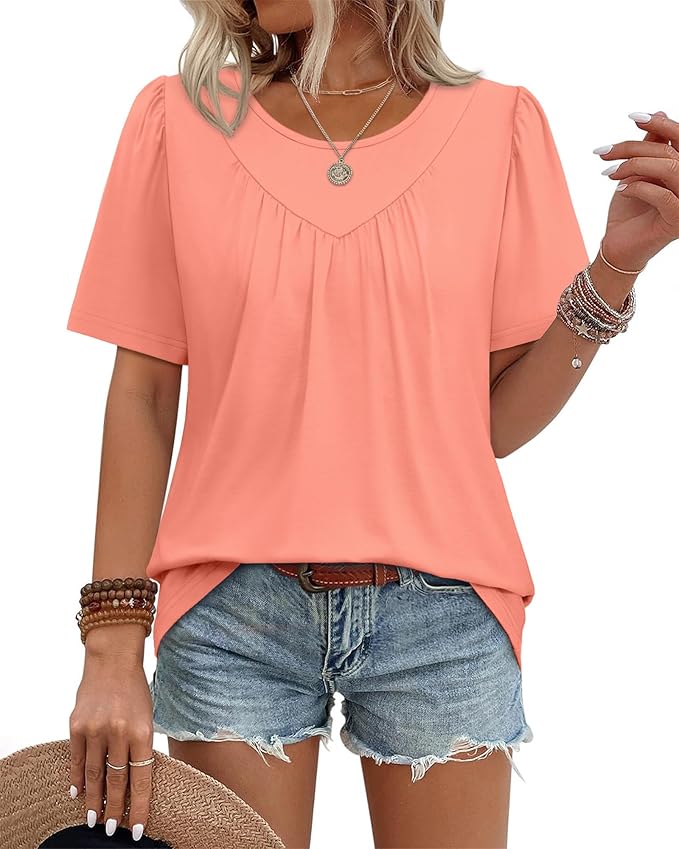 Puff Sleeve Spring Tops