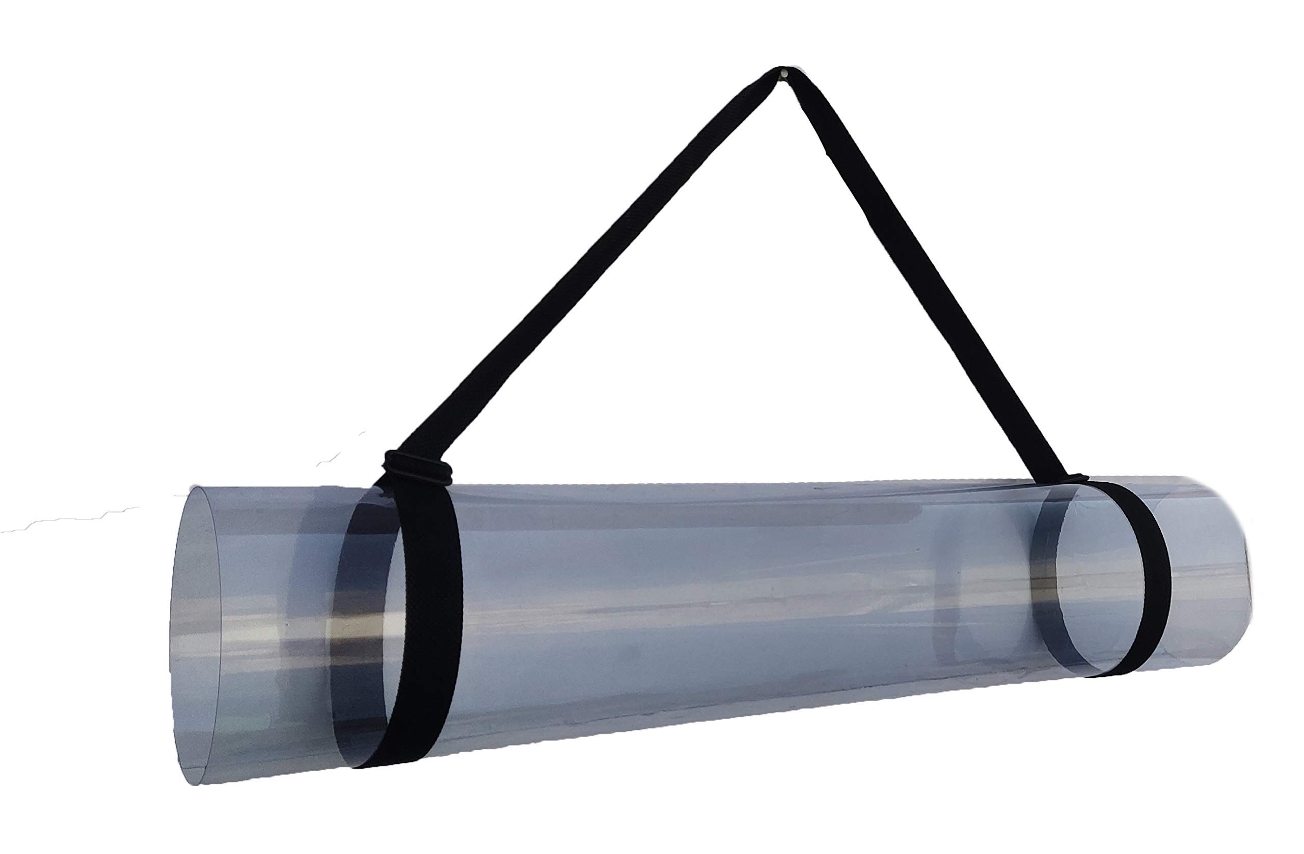 Panchtatava Adjustable Yoga Mat Carring Strap | Belt, Carrying Strap | Belt for Thick Yoga Mat (Black)