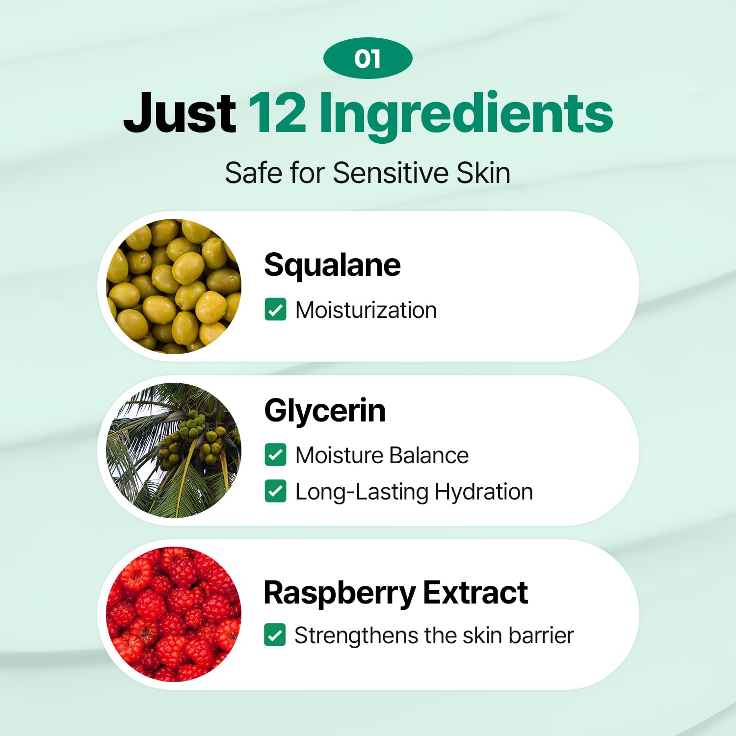 MAKE P:REM Safe Me. Relief Moisture Cream 12, Clinically Proven 48-Hour Hydration, Minimal Ingredients, EWG Green, Korean Skin Care, 2.70 fl.oz. (80ml) - Image 3