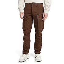 G-STAR Rovic Zip 3D Regular Tapered Pants, Pantaloni, Uomo, Rosso (Dk Plum GD D02190-D752-G701), 29W ,  32L