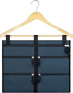 Hanger Diversion Safe Waterdicht - Brandwerende Verborgen Pocket Safe, Suspension Coat Hanger Veilige Rits Pouch Bag, Past Onder Hangende Kleding Voor Thuis Of Reizen