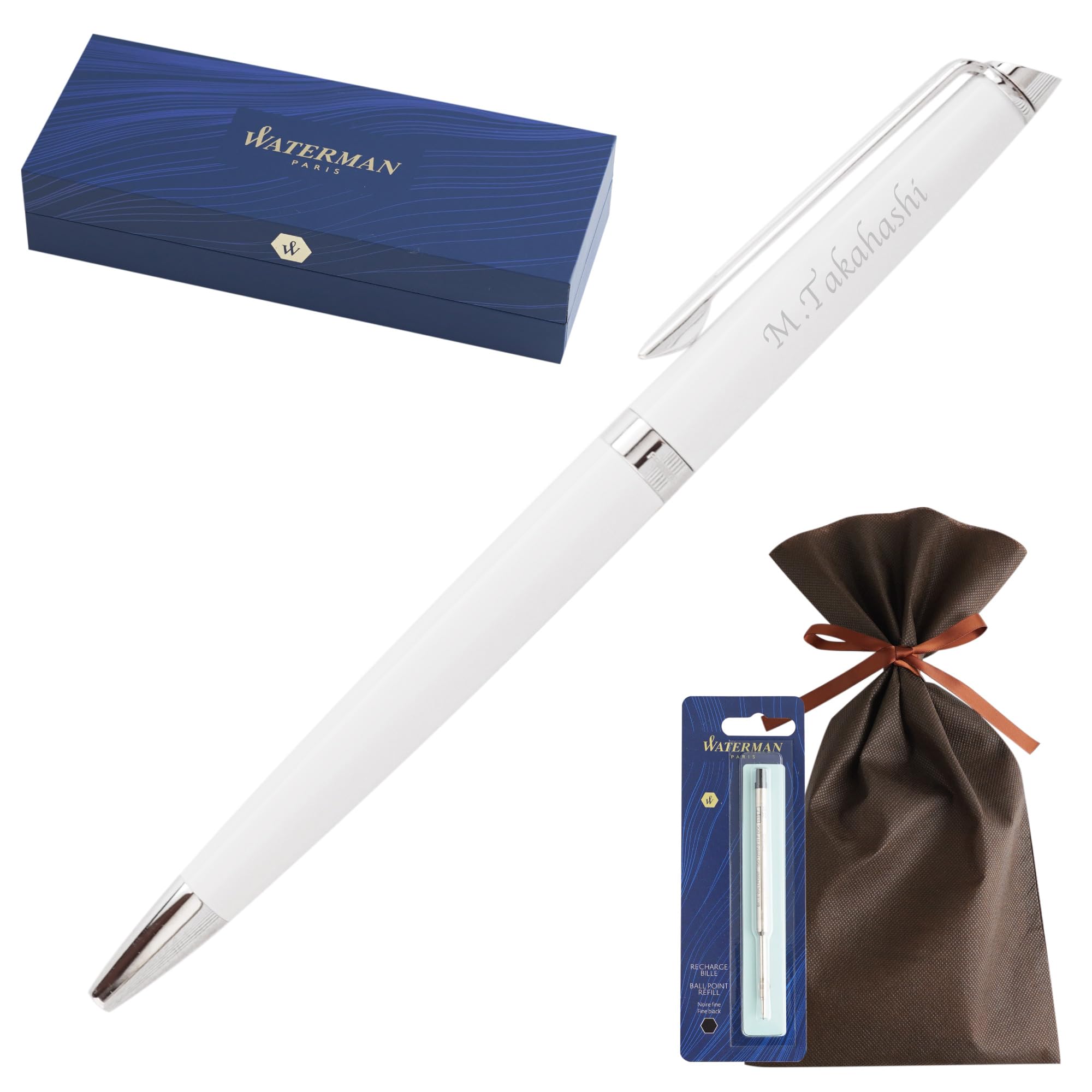 Amazon | きざむ 名入れ ボールペン WATERMAN メトロポリタン
