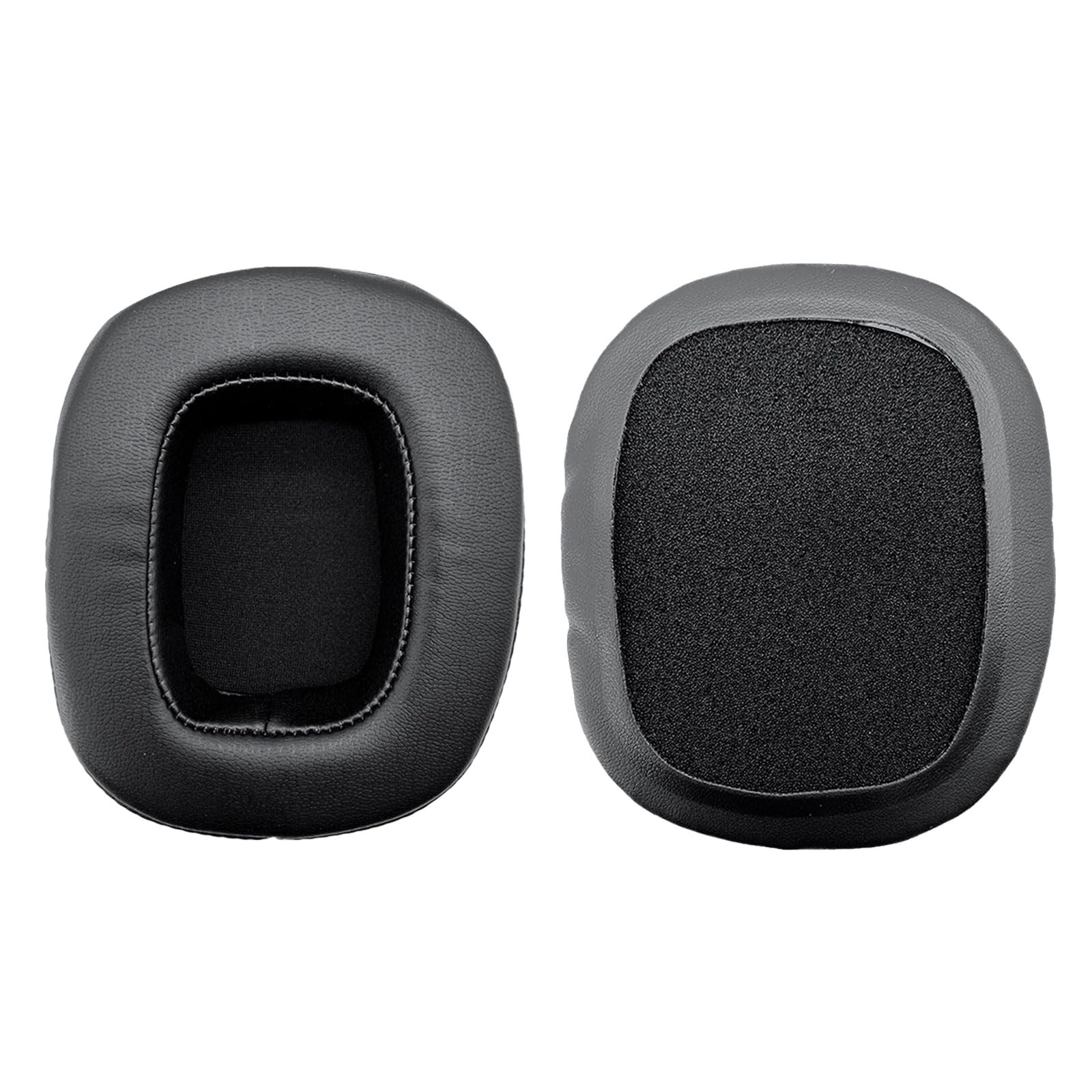 Jazuaiao 2 Pieces Ear Covers Earpads for Gaming Headsets Easy Installation and Fit Protein Leather Ear Covers
