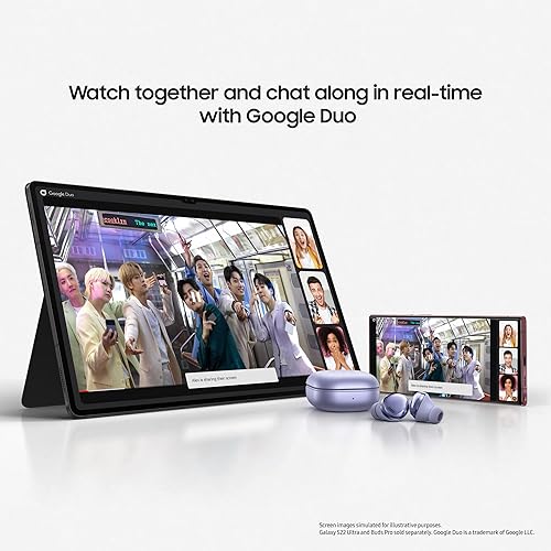 Miniatura 5 de Samsung Galaxy Tab S8 Ultra  Super AMOLED, 120Hz, HDR10+ pantalla de 14.6 pulgadas  512 GB 16 GB de RAM  Grafito (renovado)