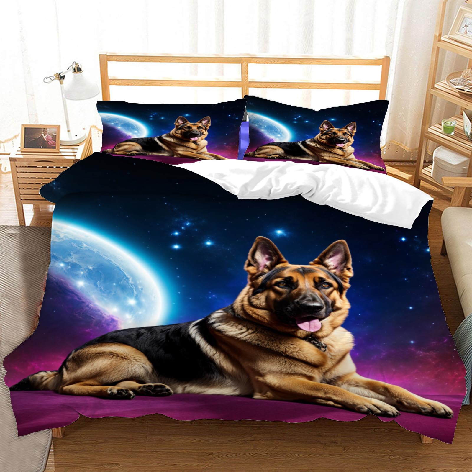 Parure de lit 240 x 260 fermeture éclair pour un lit vite fait et impeccable