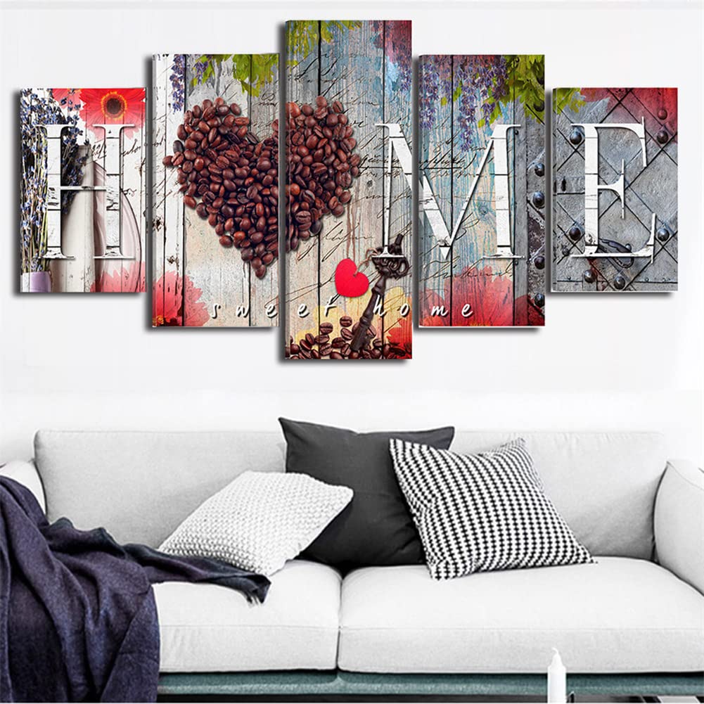 Kit Peinture Diamant Enfant et Adulte Kit Complet Strass Point de Croix 5D