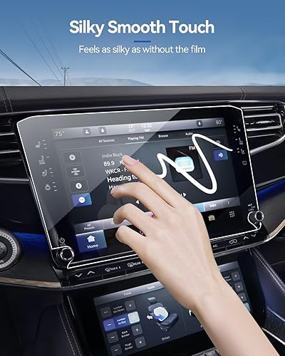 Miniatura 19 de Protector de pantalla de coche para Ford Edge 2024 2025 2023 2022 2021 (SE/SEL/ST-Line/Titanio/ST) Accesorios Protector de pantalla de vidrio