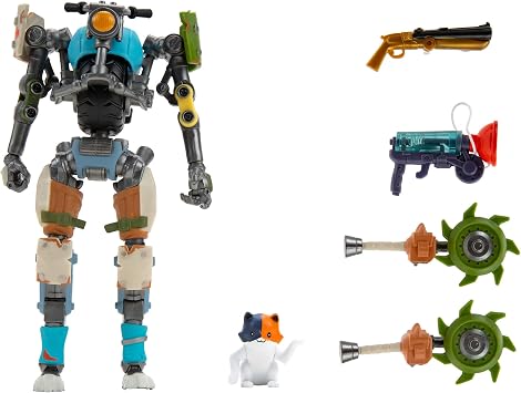 Fortnite Legendary Series Brawlers Kit, 7-inch Detailed, Articulated Figure with Feature Weapons and Harvesting Tools