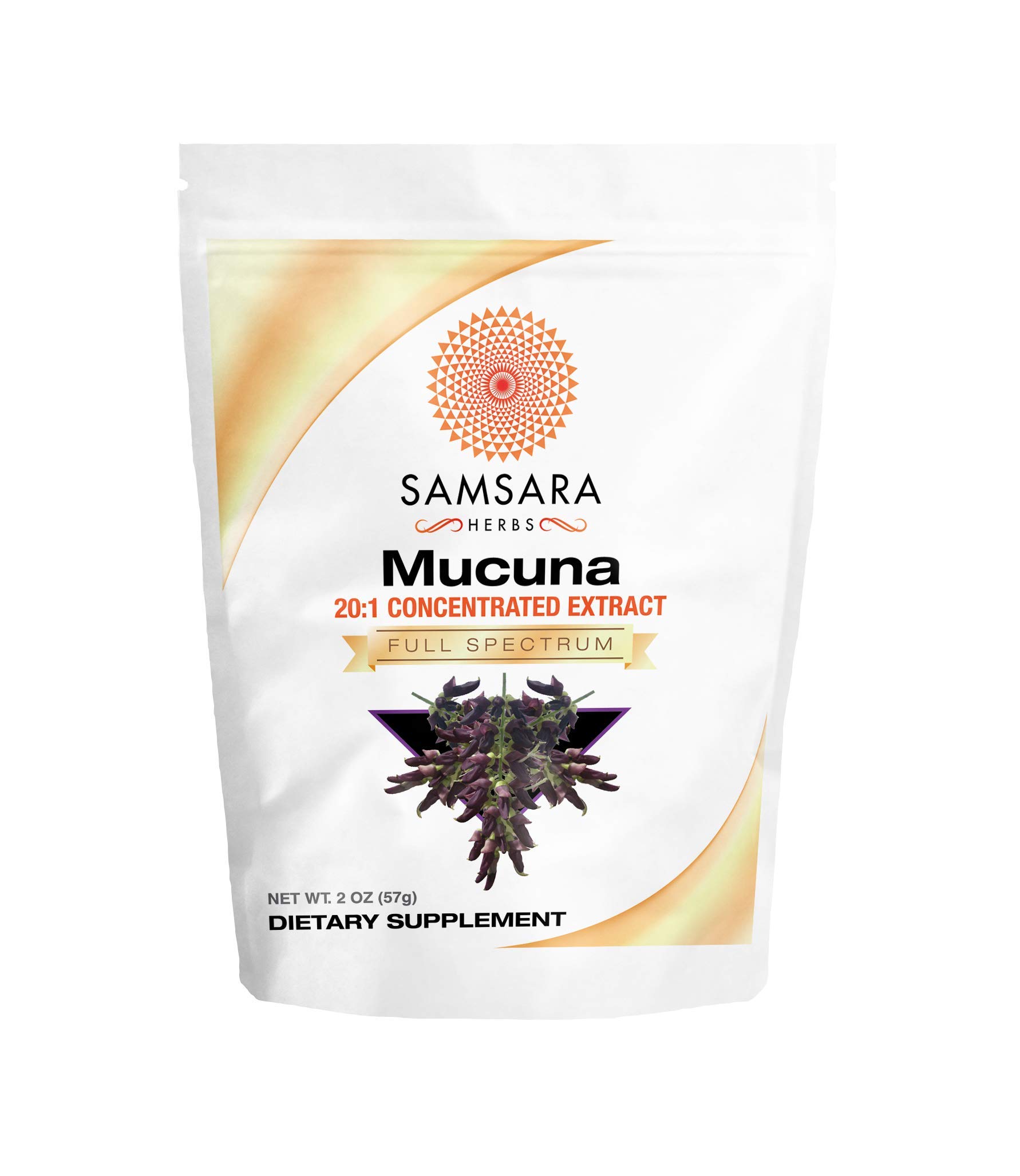 Amazon.com: Samsara Herbs Mucuna Pruriens (2oz/57g) - Powder