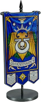 Warhammer 40,000 Ultramarines Metal Chapter Banner