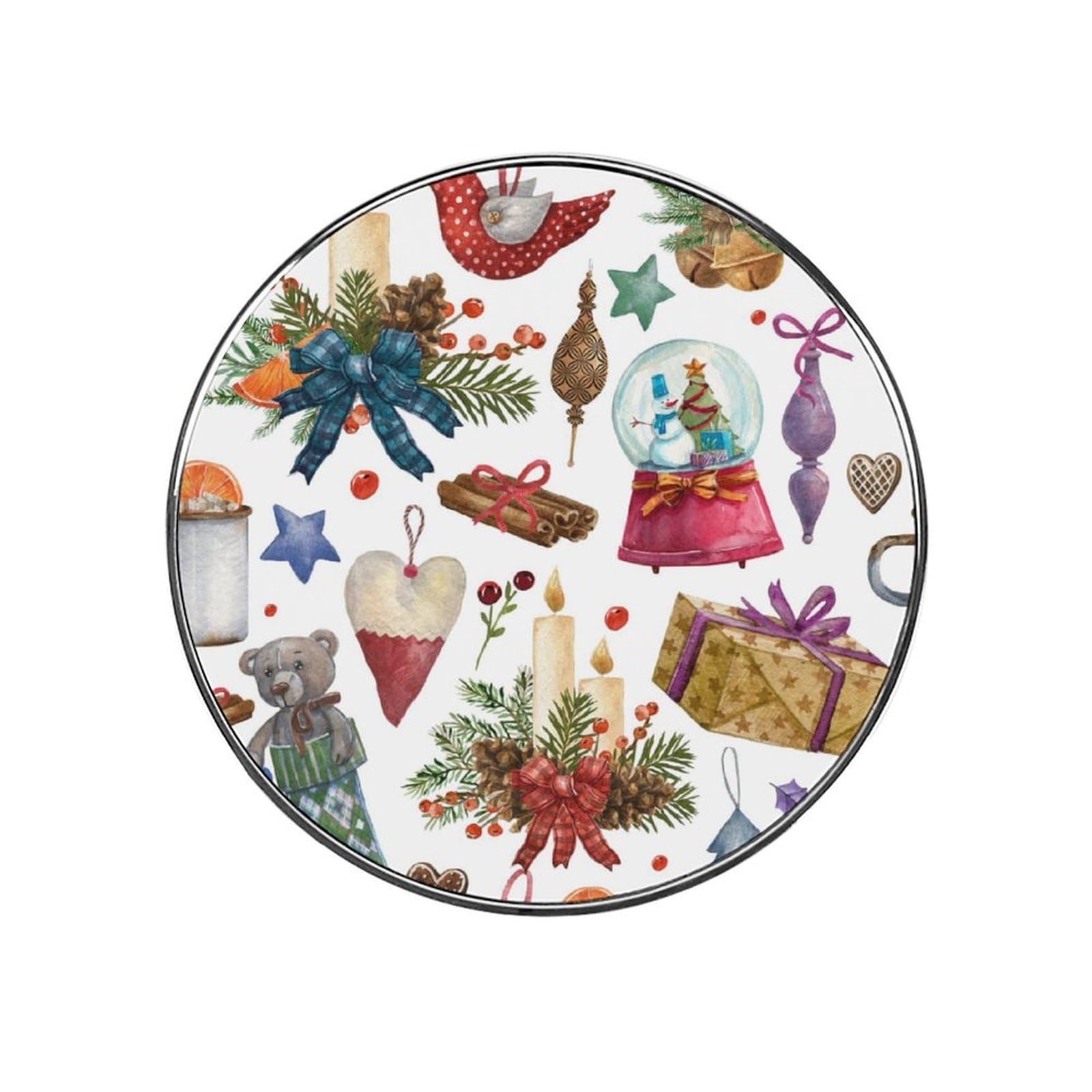 Christmas Magnets For Fridge Kitchen Decoration For Refrigerators Whiteboards
