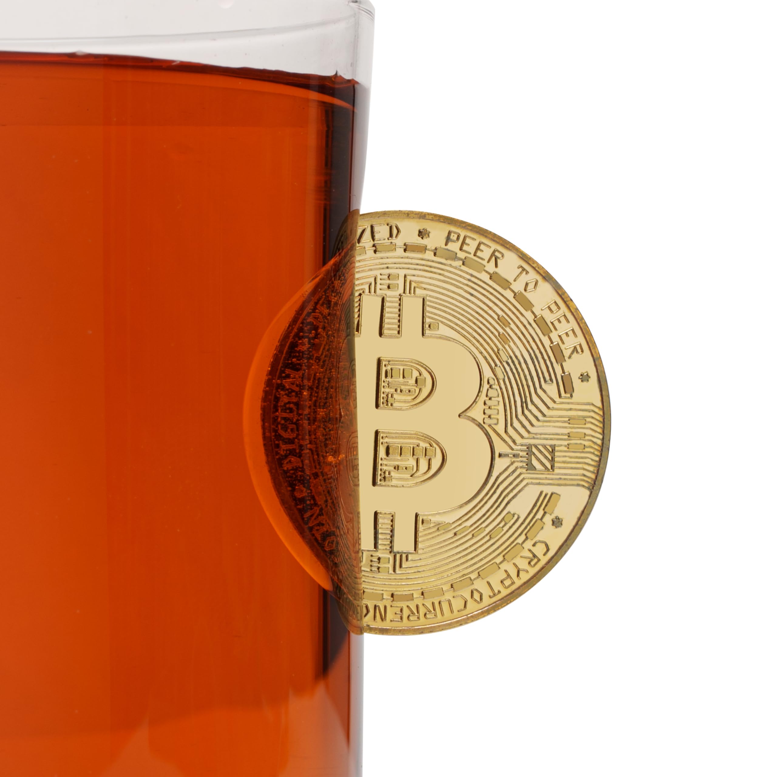 Bitcoin Whiskey Glass Set of 2. Unique Gift for Men, Whiskey Glasses Style  Premium Glassware Cryptocurrency, Bar Tumbler. Crystal. 11 Oz :  Amazon.co.uk: Home & Kitchen