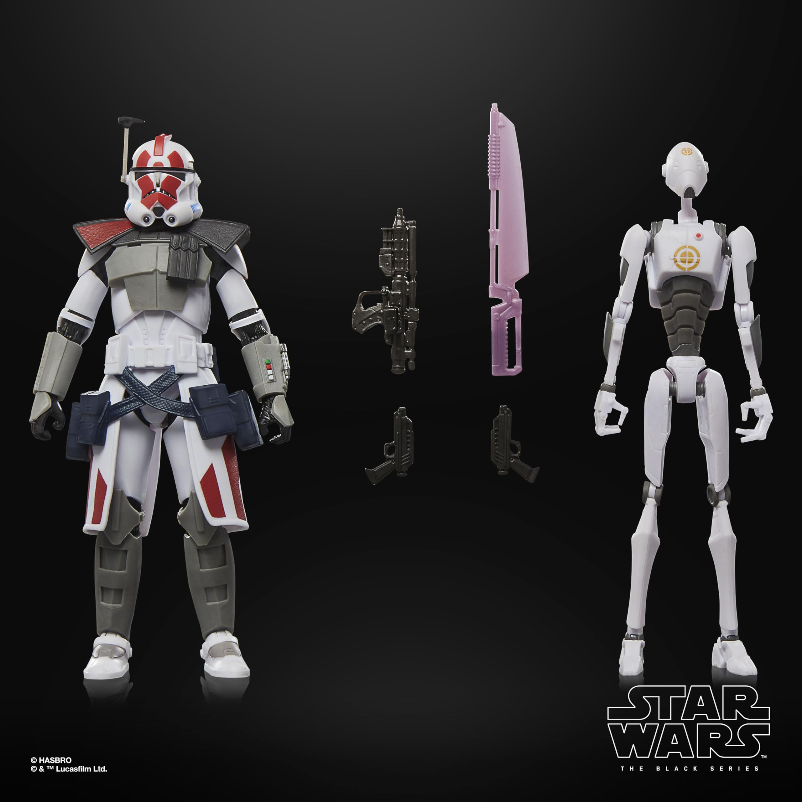 Star Wars The Black Series ARC Trooper (Infiltrator) & Commando