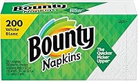 Vista 10 de Servilletas de papel Bounty Quilted, Blanco