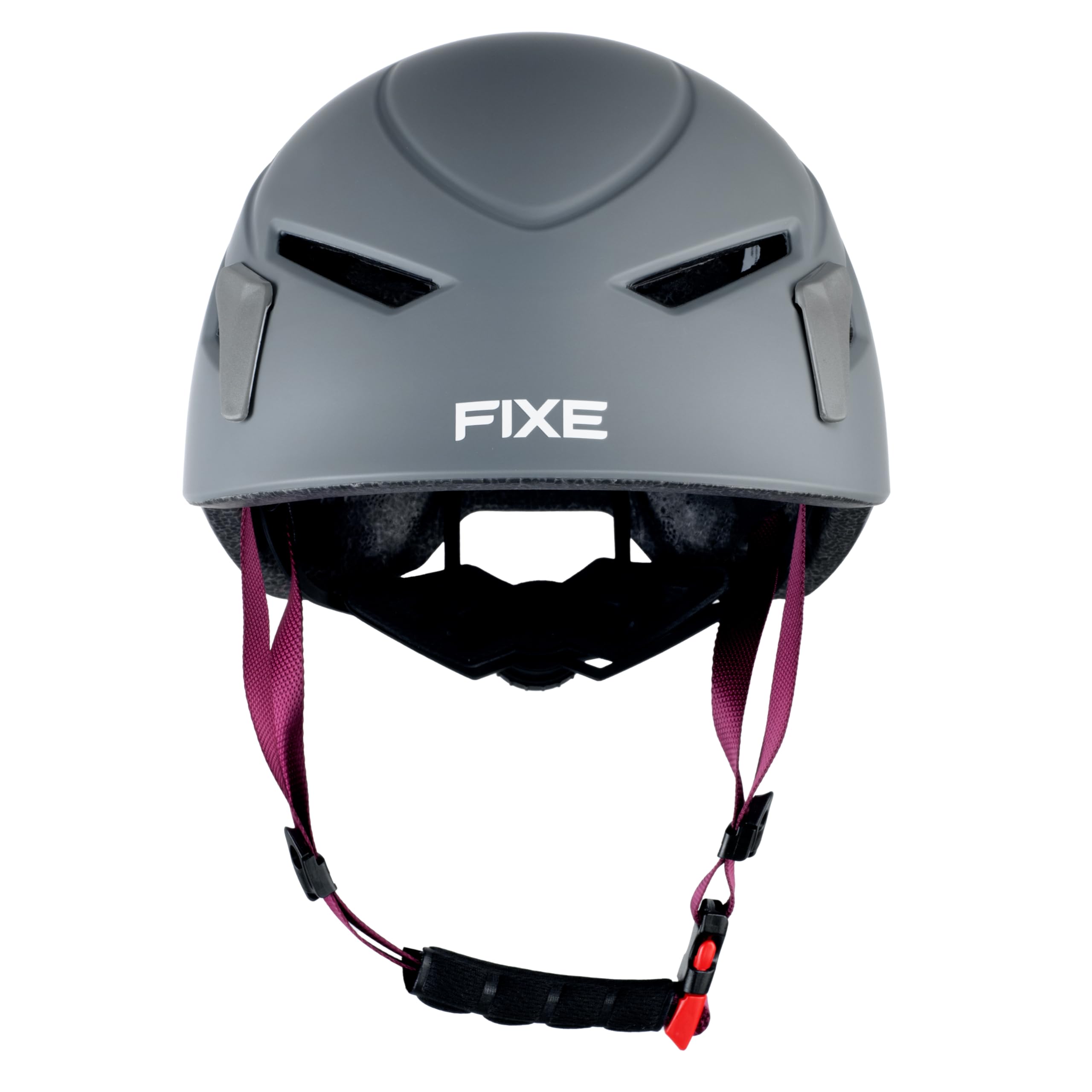 Fixe - Casco Escalada EPS Helmet - Casco Escalada Hombre y Mujer, Cascos Escalada - 55/60 cm - Policarbonato, Ajustable, Acolchado, Estradas de Aire - Certificado - Gris