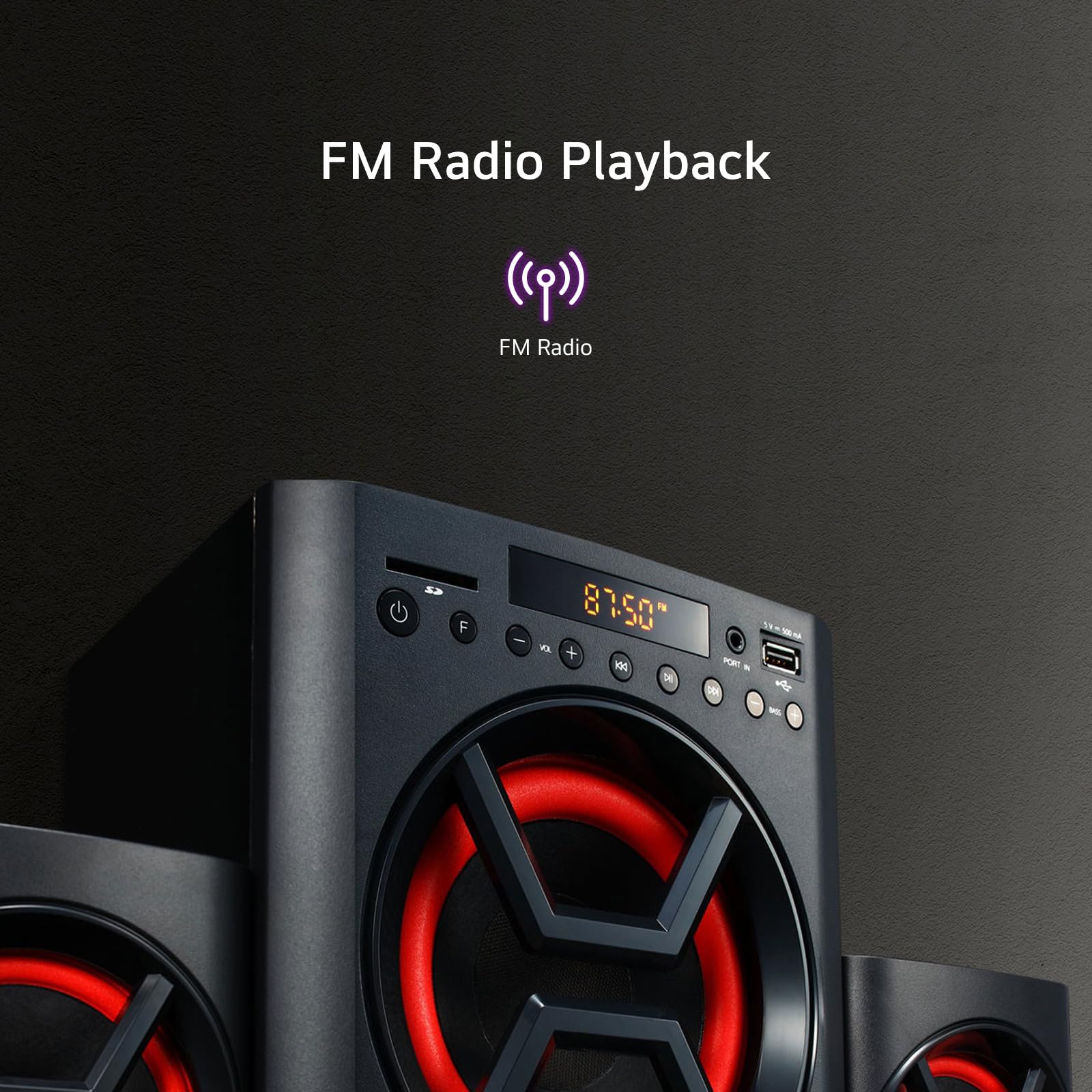 Lg Xboom Lk72b Bass Blast Usb Fm Radio Bluetooth Aux Desertcart