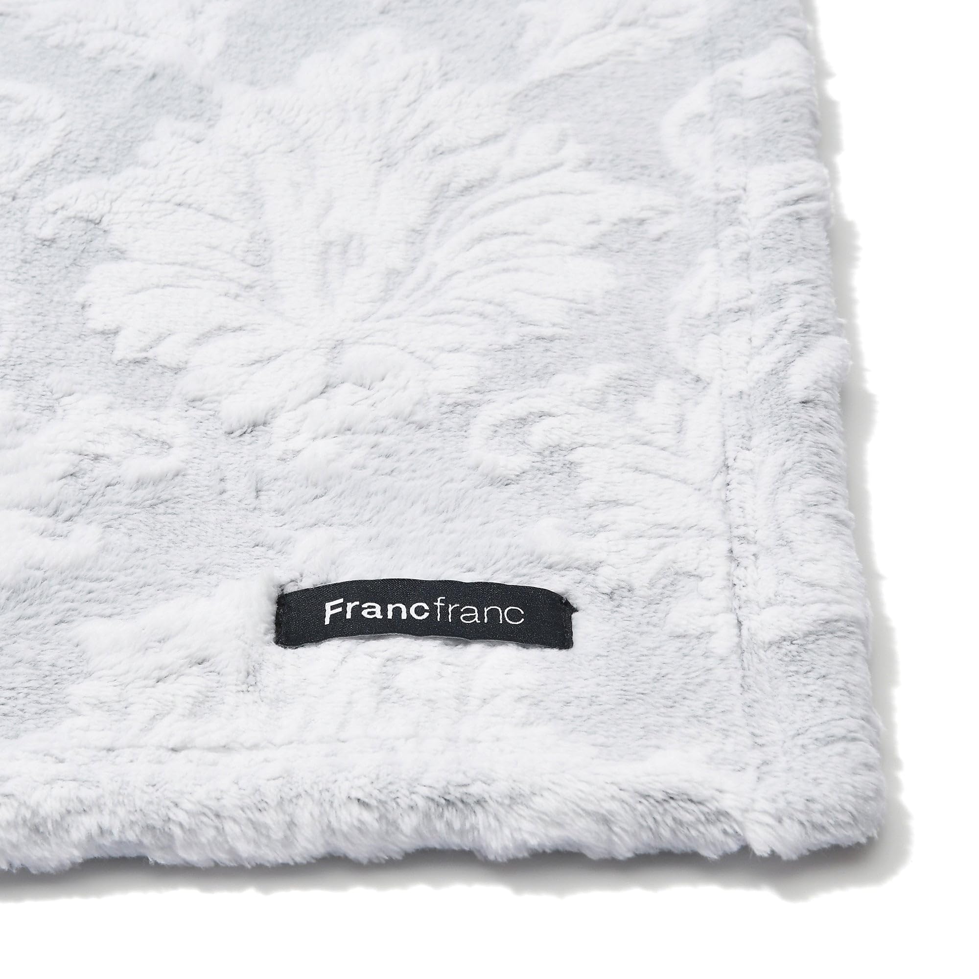 Amazon｜Francfranc フランフラン WARMY ダマスク ブランケット（毛布