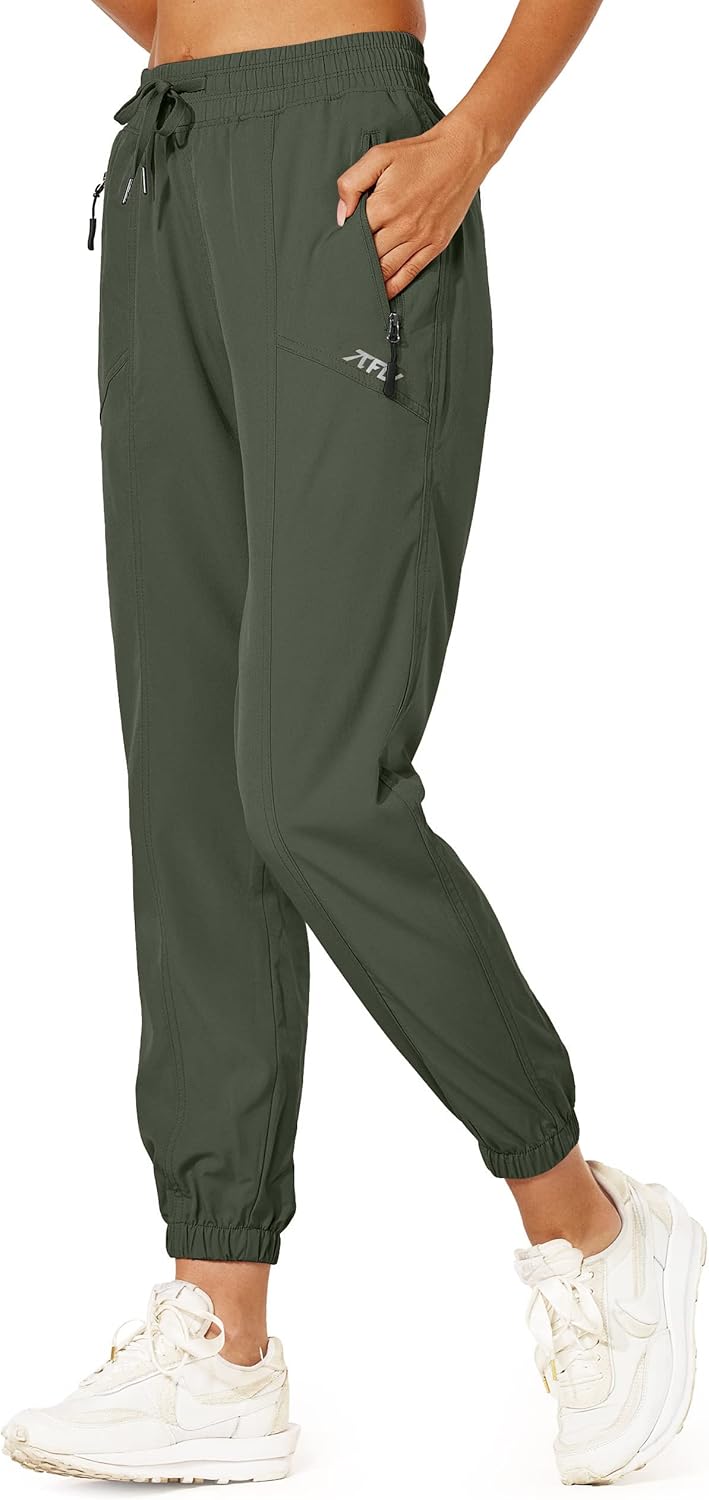 TTFLY Women's Hiking Pants Lightweight Quick Dry Casual Athletic Jogger
