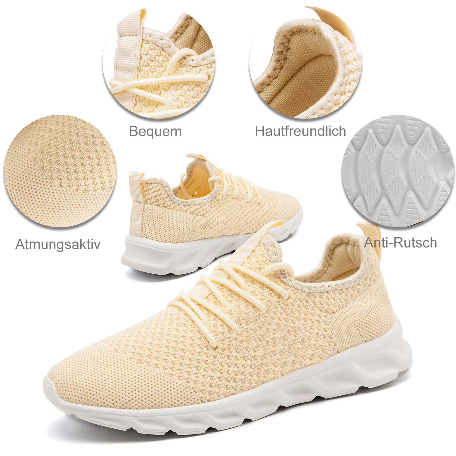 Donna Scarpe da Running Ginnastica Camminata Sportive Trekking Tennis Trail Jogging Palestra Mesh Basket Sport Outdoor Fitness Sport Platform Sneakers