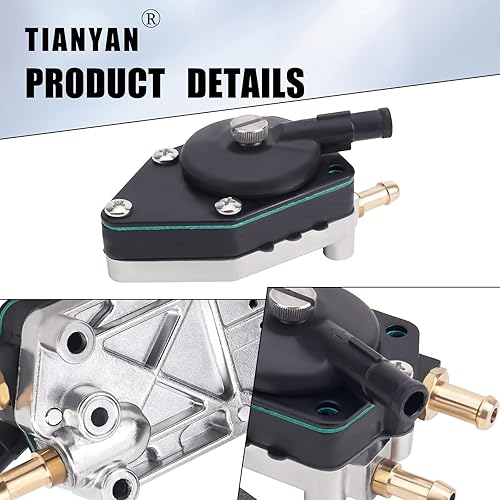 Miniatura 3 de 438559 Bomba de combustible fuera de borda compatible con Johnson Evinrude 25 35 50 65 70 75 85 88 90 100 105 115 125 135 140 HP Motor fuera de