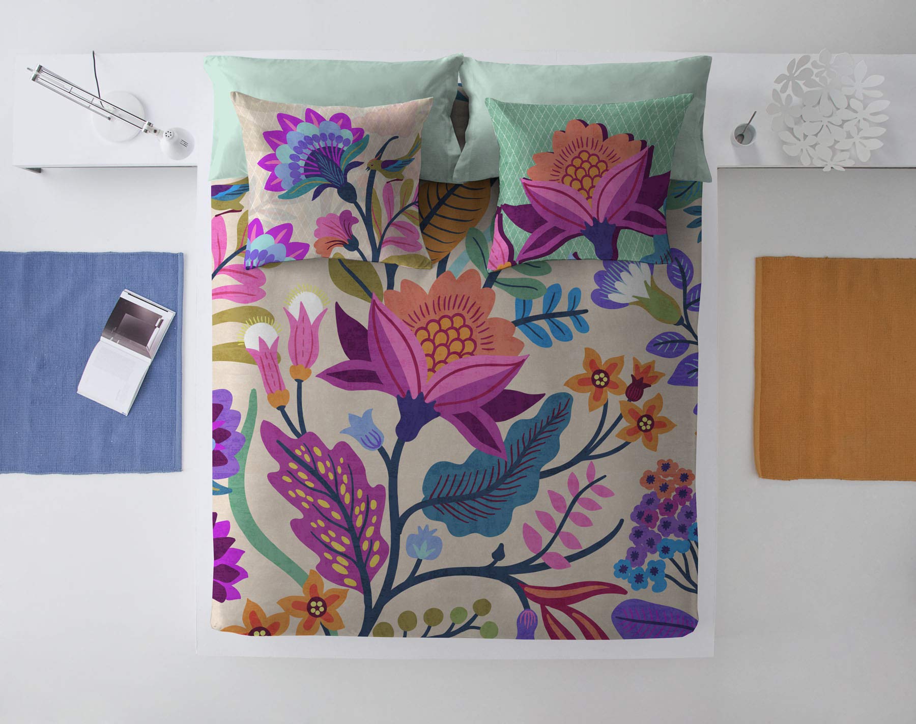 NATURALS ICEHOME Funda Nórdica Marena Beig Cama 180
