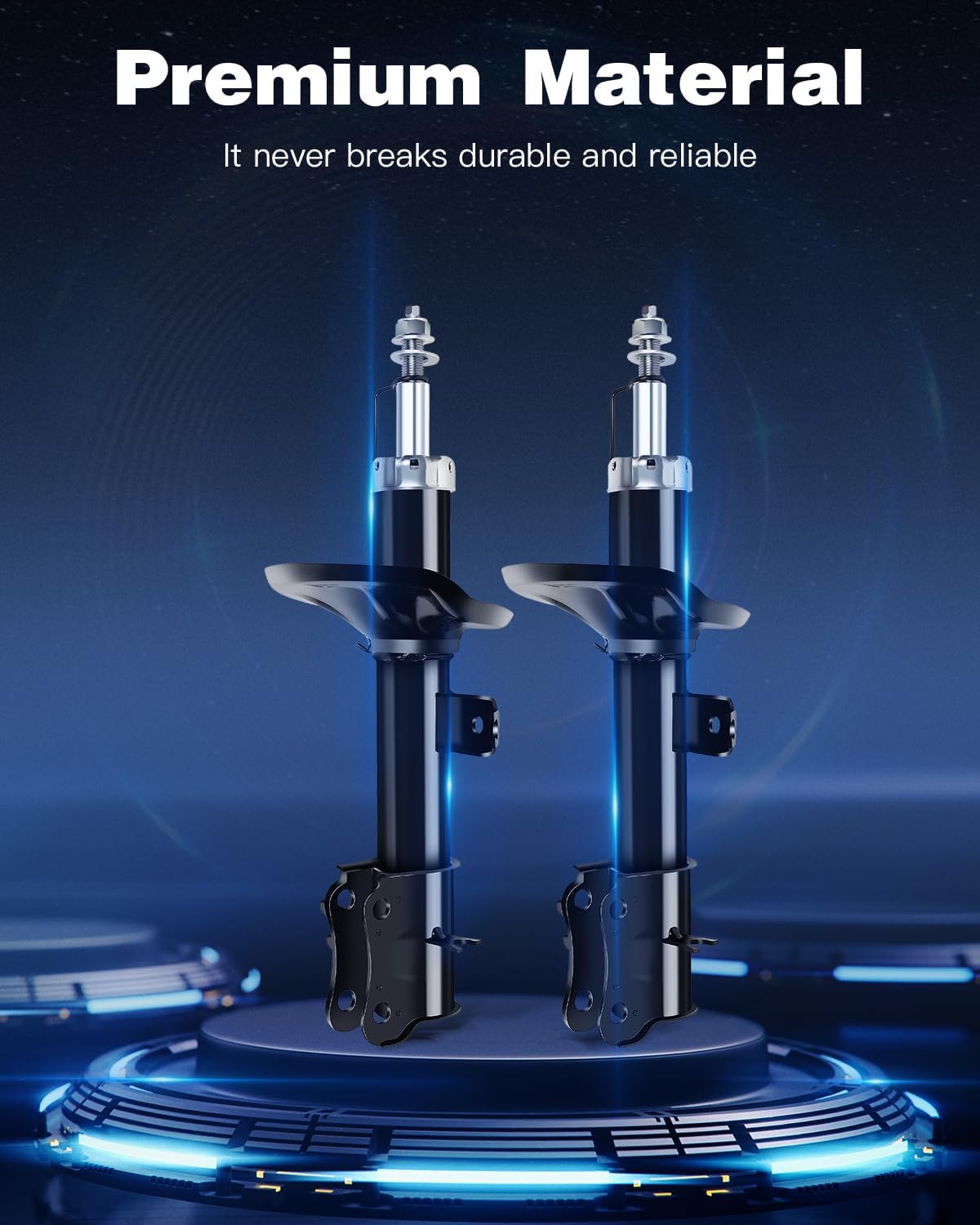 Shocks,ECCPP Front 2x Shocks Absorbers Kits fits 2004-2011 for Chevy Aveo,2006-2009 for Chevy Aveo5,2009-2010 for Pontiac G3,2005-2008 for Pontiac Wave,2004-2009 for Suzuki Swift+ 333417 Auto Shocks