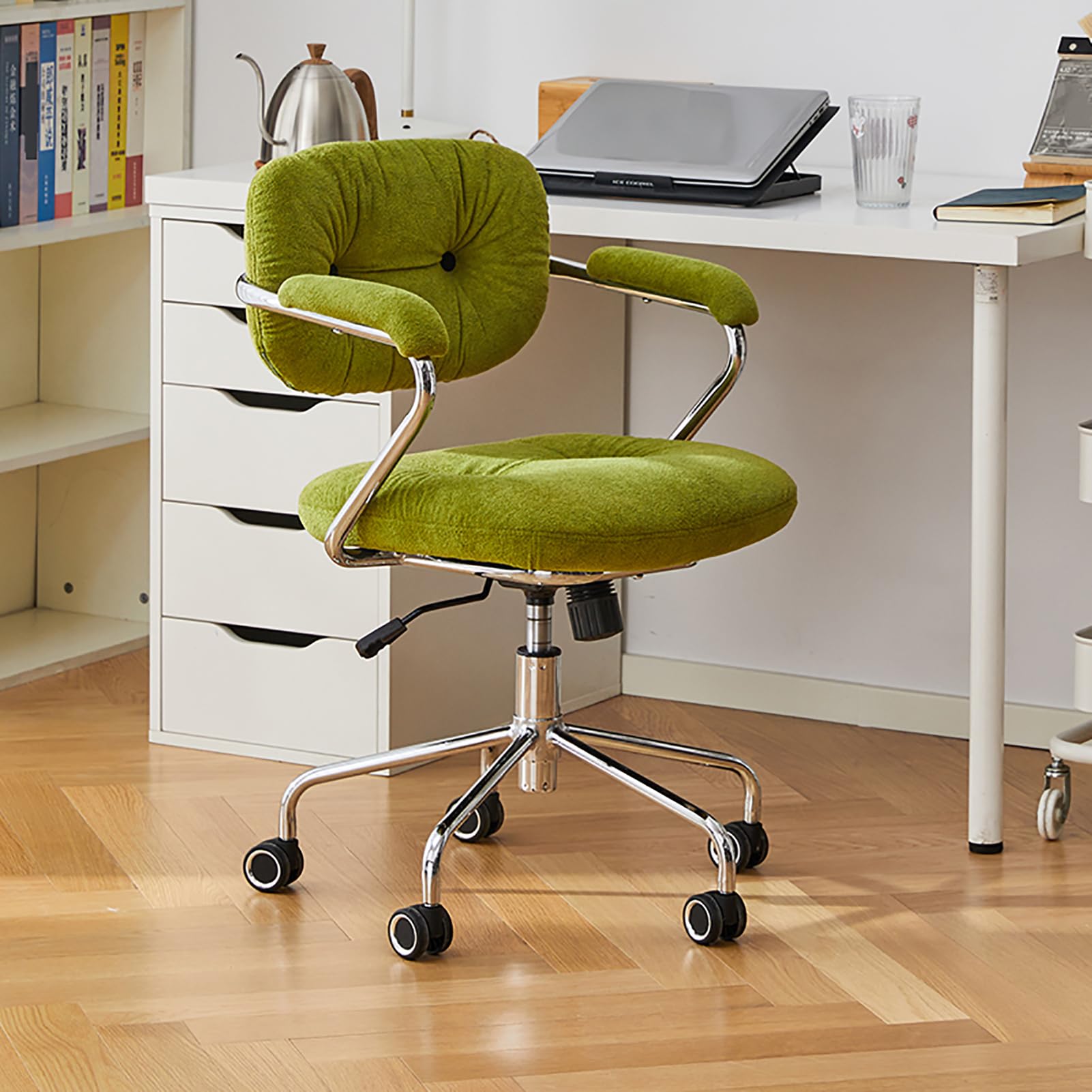 Chaise de bureau pivotante à hauteur réglable pour soulager le dos fatigué