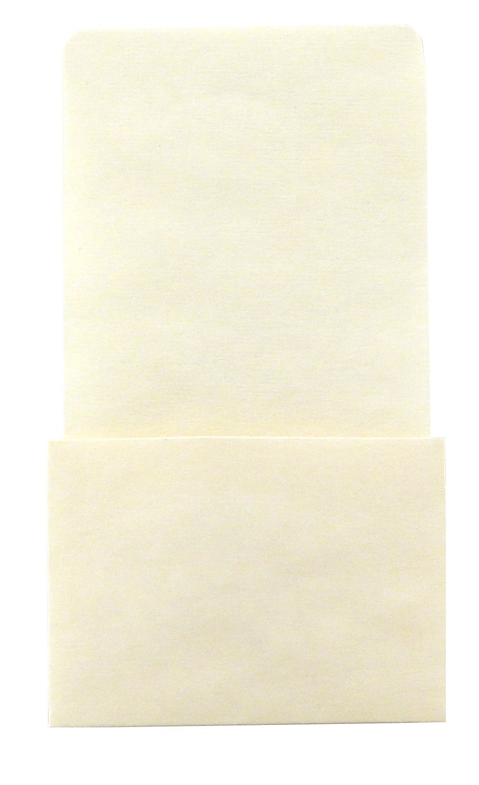 Poches de bibliothèque Hygloss Manila dos haut 6,25 x 3,5 cm pochette papier