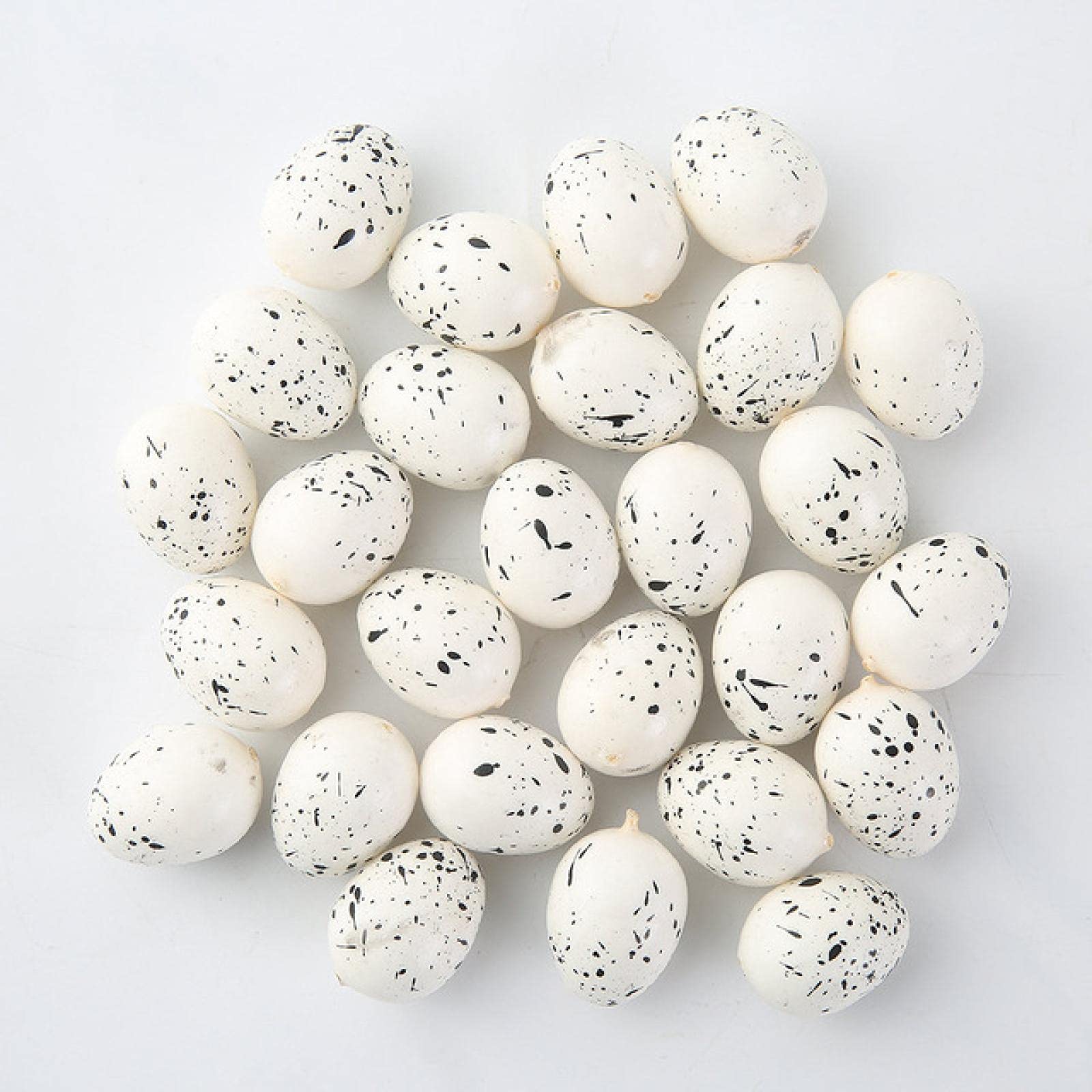 Künstliche Gesprenkelte Vogeleier Aus Schaumstoff – Für Dekoration, Hochzeit, Osterkörbe, Ca. 2,5 Cm