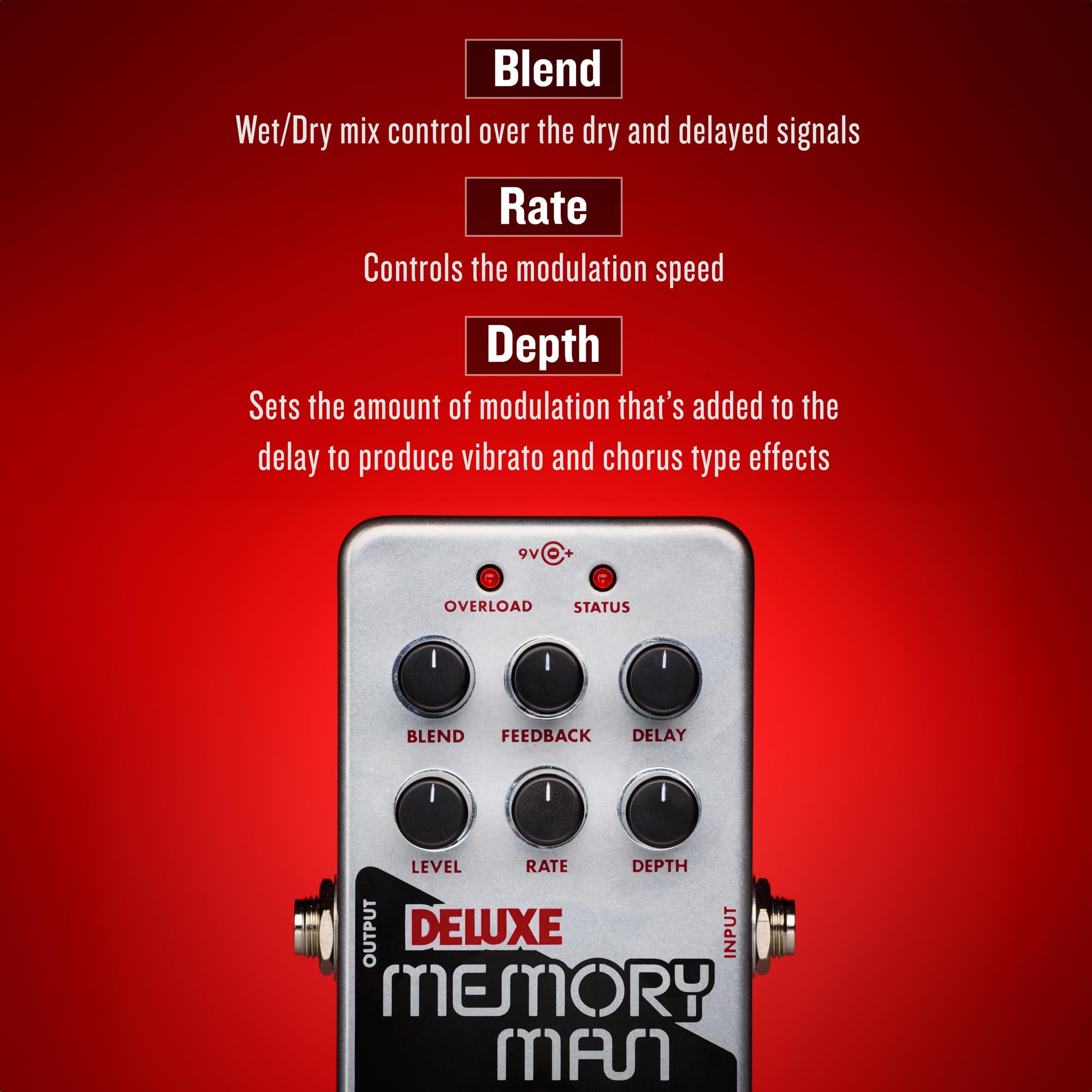 Electro Harmonix Nano Deluxe Memory Man - Effetti per chitarra
