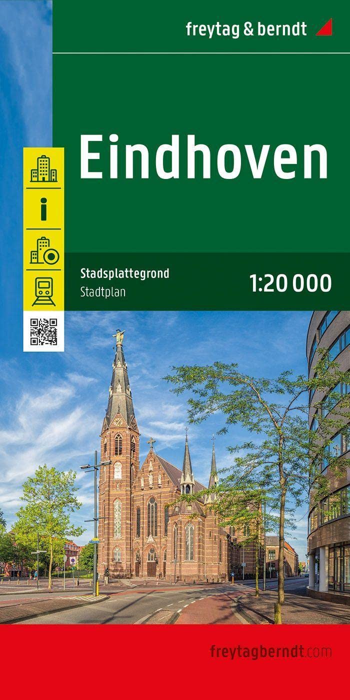 Eindhoven, Stadtplan 1:20.000, freytag & berndt: Stadsplattegrond schaal 1 : 20.000 (freytag & berndt Stadtpläne)
