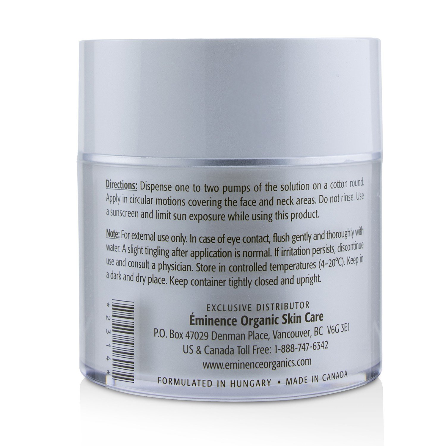 Eminence Firm Skin Acai peel złuszczający (with 35 Dual-Textured Cotton Rounds) 50 ml