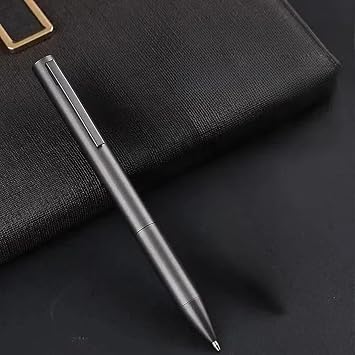 Borges Opulent Matte Silver Gel Pen - A Timeless Writing Gift for the Sophisticated Style Seeker.