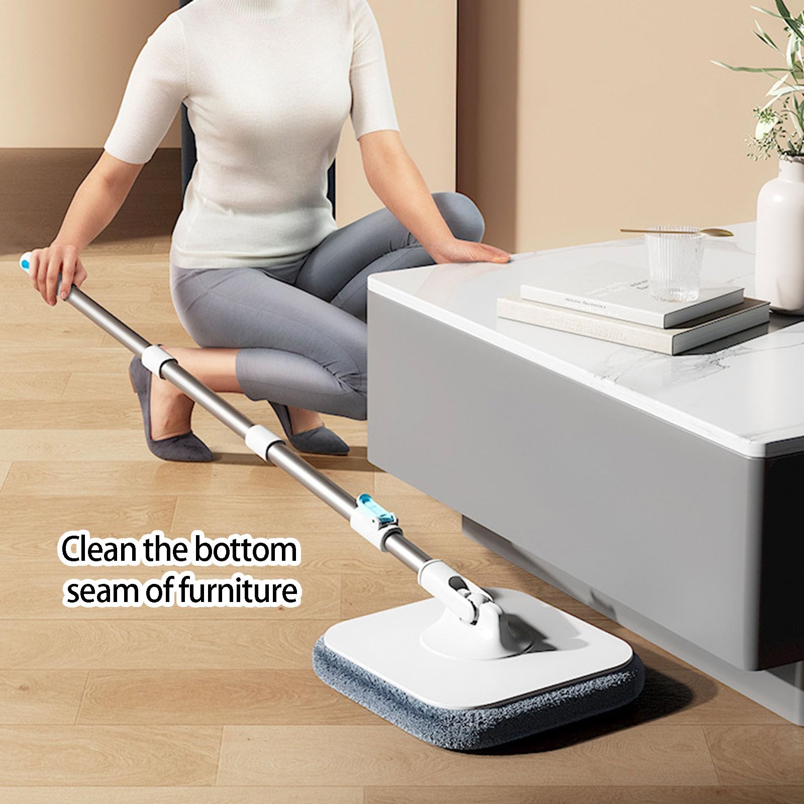 Toallita giratoria de cortesía con Cabezal para Eliminar la Suciedad, Cabello, Aceite y Cuidado del hogar Toallita limpiadora de cortesía Que resalta Lavado de Caballos Marinos en