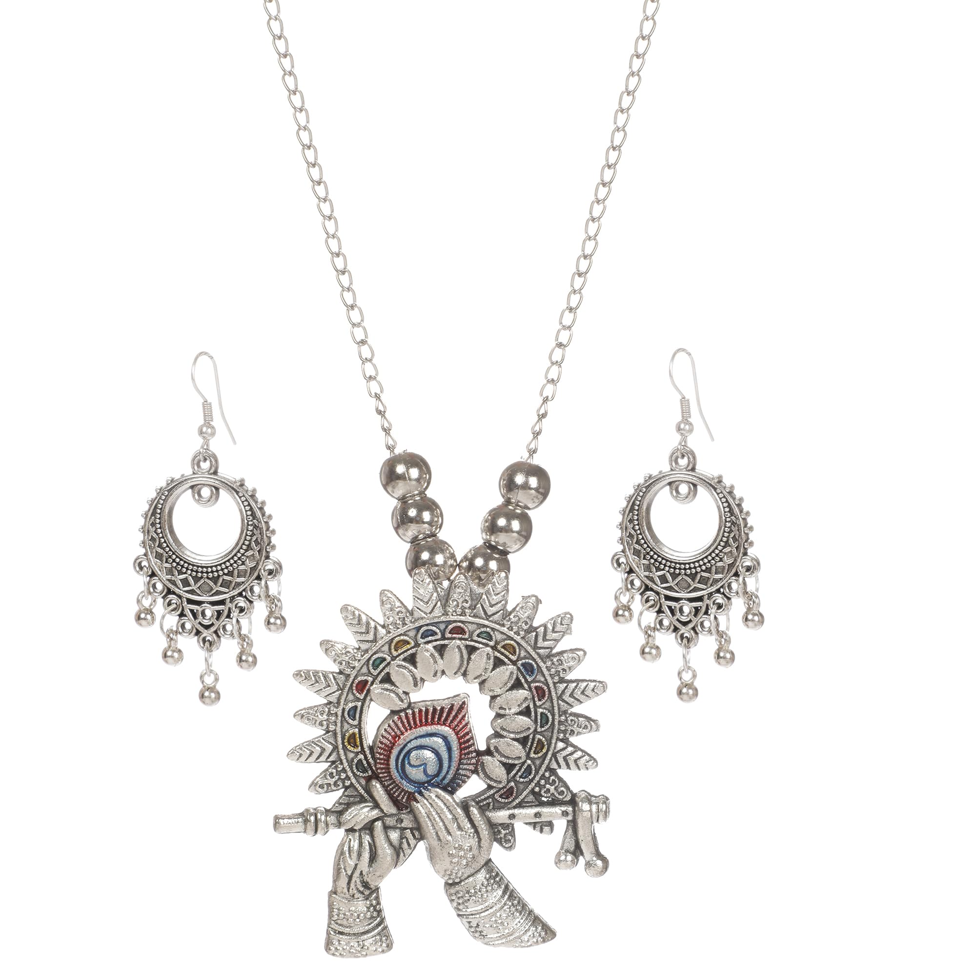 Elegant Oxidized Ethnic Necklace Combo – Party Ready Accessory