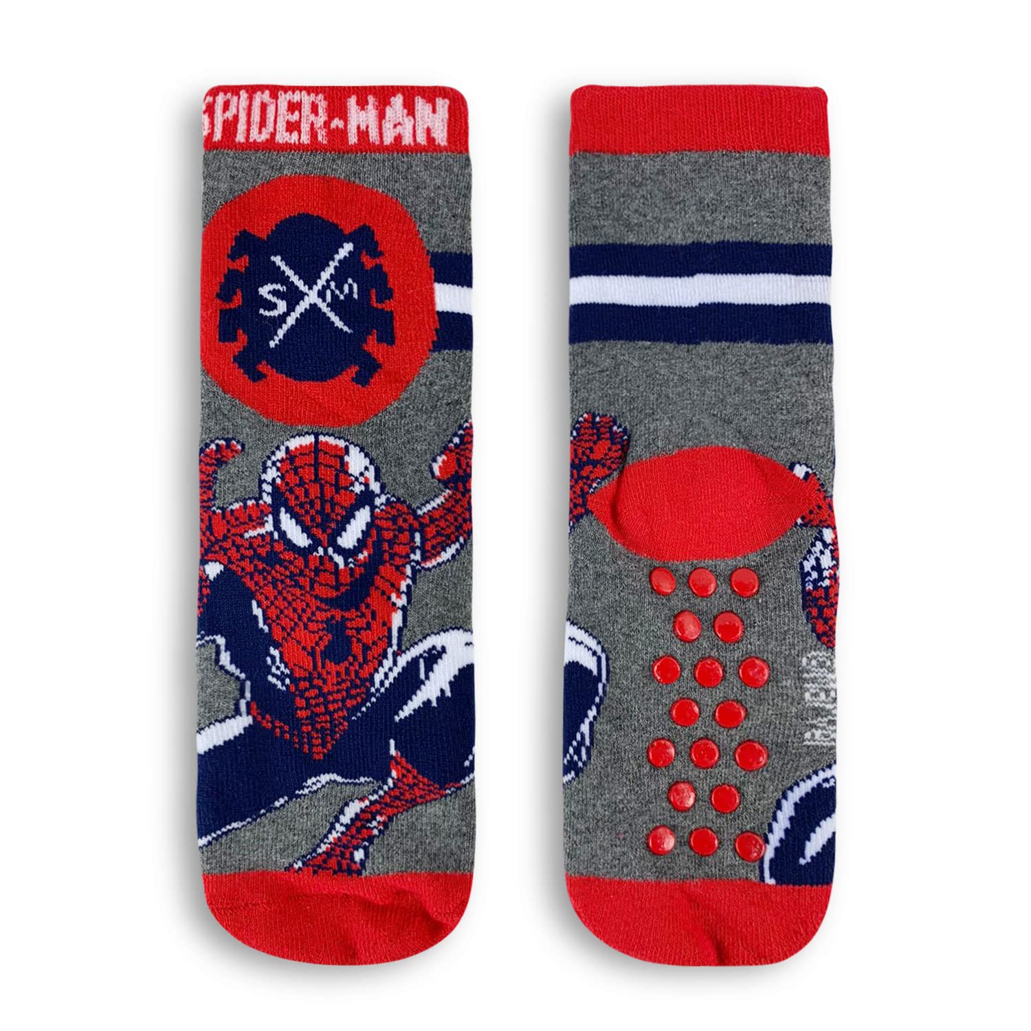 Piastra Antiscivolo Spiderman Stor - Bicolore, Senza BPA, Per Bambini
