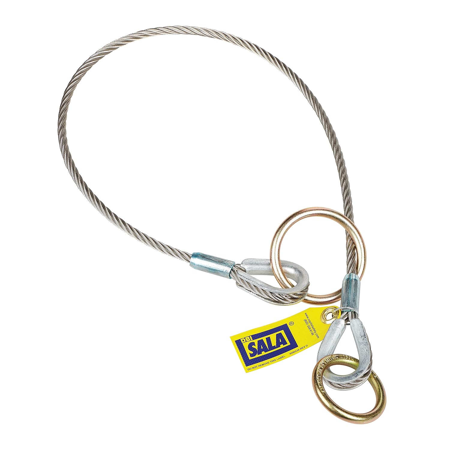 3M DBI-SALA 5900553 Cable Tie-Off Adapter,Reusable