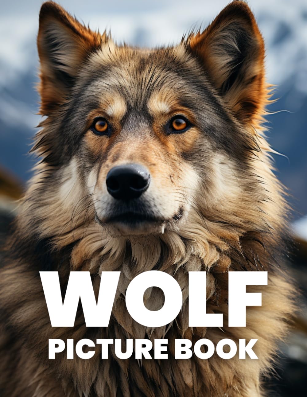 Wolf Picture Book: Discover the Wild Beauty and Majesty of Wolves Through 100 Captivating Photographs