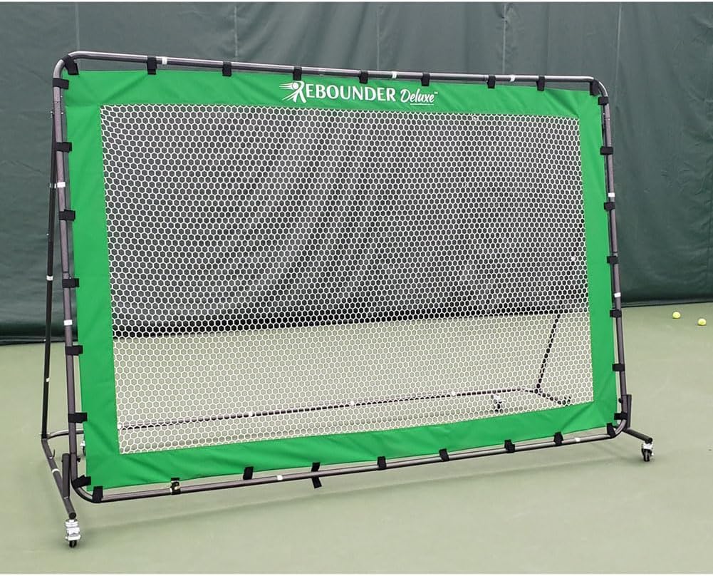 Rebounder Deluxe on Wheels for Tennis & Pickleball