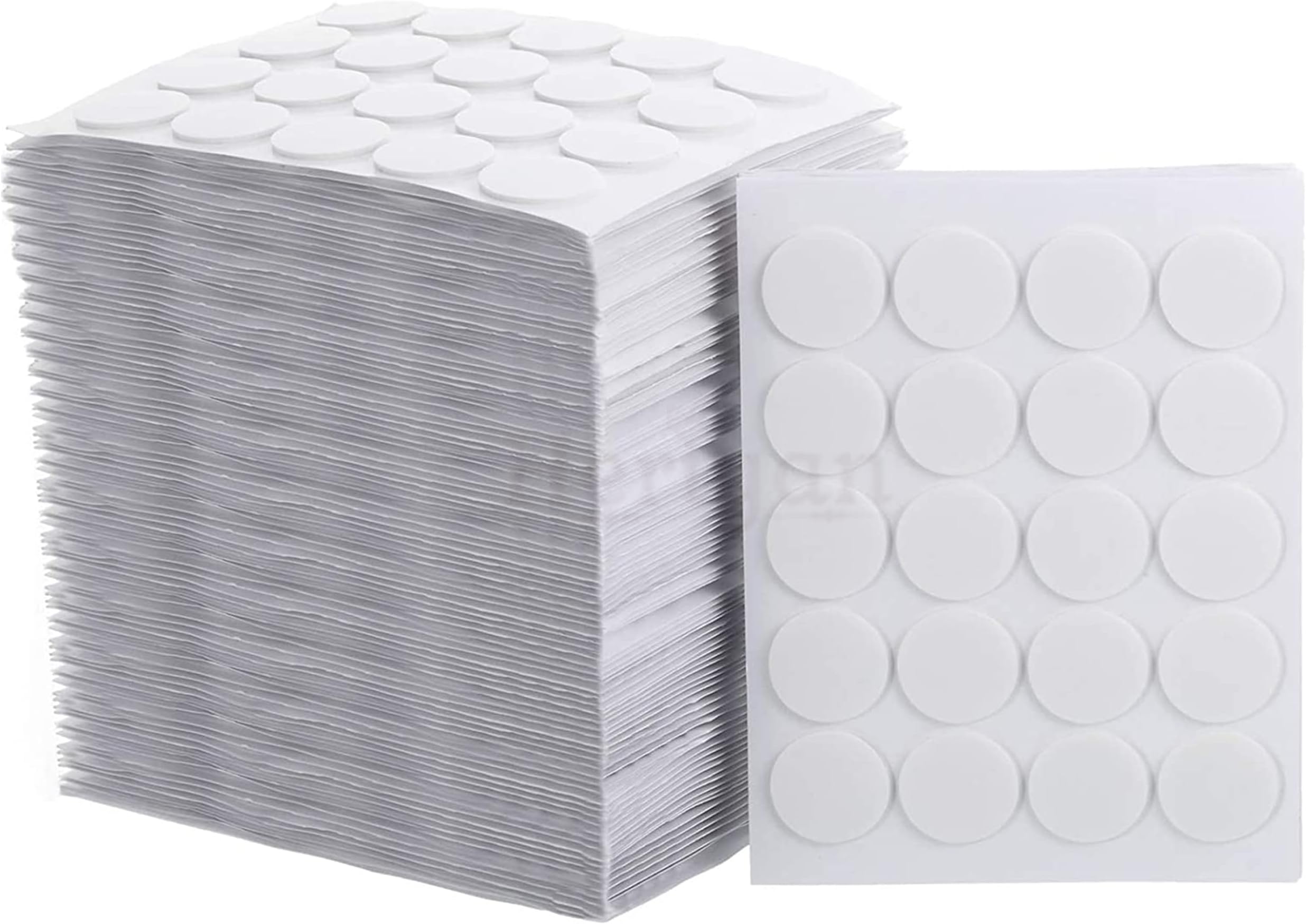 HeriyanCandle Wick Stickers 20mm Double-Sided Heat Resistance Stickers Hot Wax, Wick Stickers for Candle Making (400)