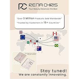 Rena Chris Gua Sha Facial Tools: Natural Terahertz Guasha Tool for Face Acupuncture Therapy, Facial Massager for Jawline Sculpting and Puffiness Reducing (Silver-Gray)