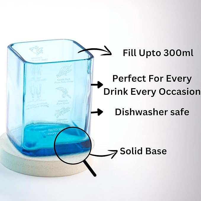 Set de 6 Vasos Bombay Sapphire Reciclados 400 ml miniatura 5