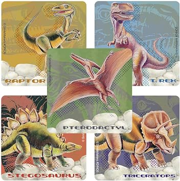 Dino Stickers - 100 per Pack