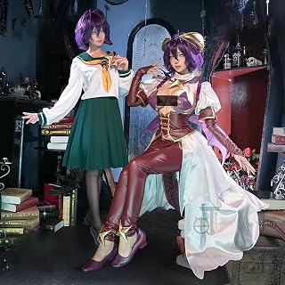 魔法少女にあこがれて 柊うてな/悪の女幹部コスプレ衣装 ＋ウィッグ ＋ 